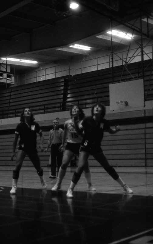 1981 Women's Basketball Action, January Home Game 09