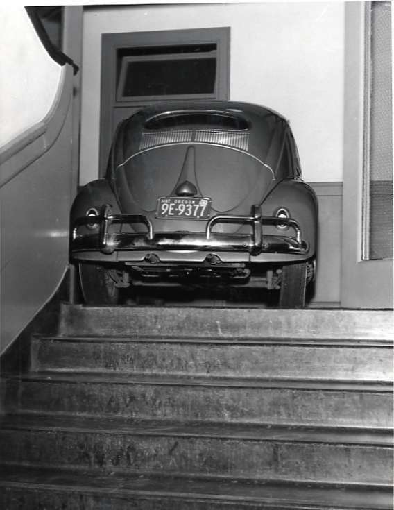 1960 Inlow Hall Indoors, V W Bug 1-1