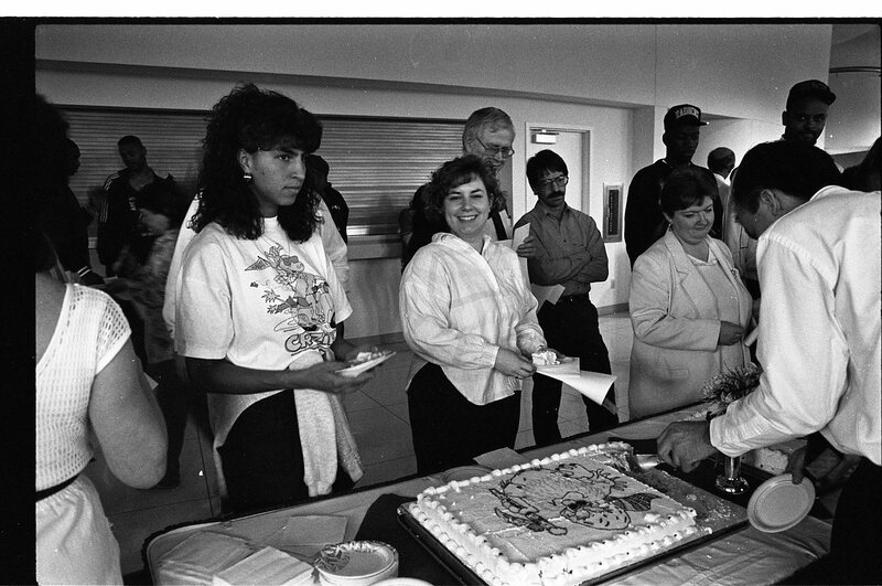 1991 Athletics, Mascot Unveiling 03