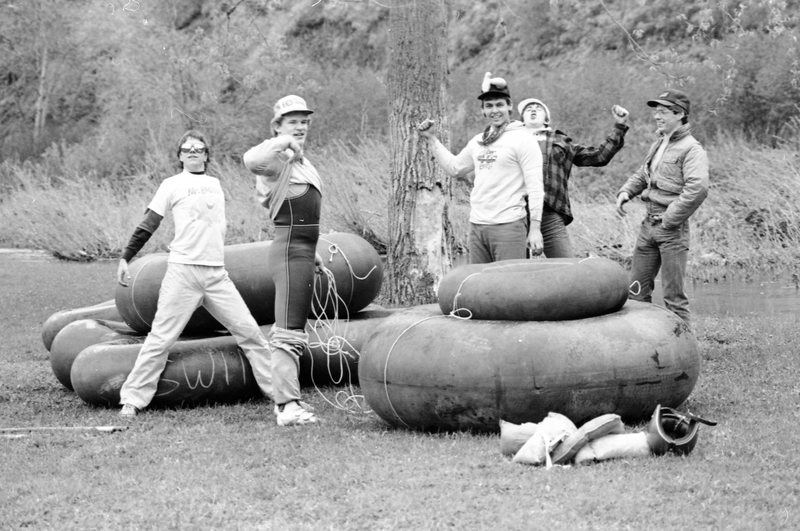 1986 Raft Race Team 1-2