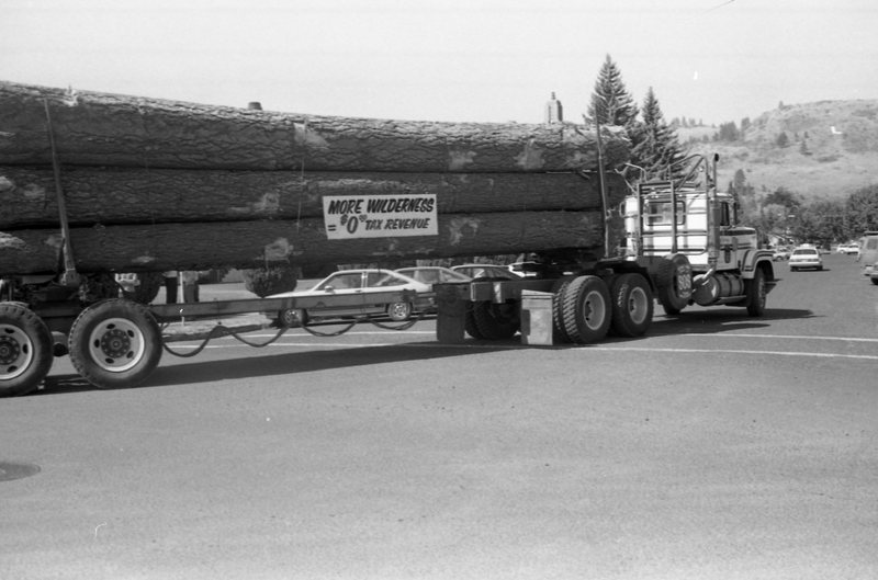 1986 Logging Trucks Rally 01