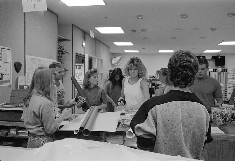 1991 Hoke Hall Bookstore 03