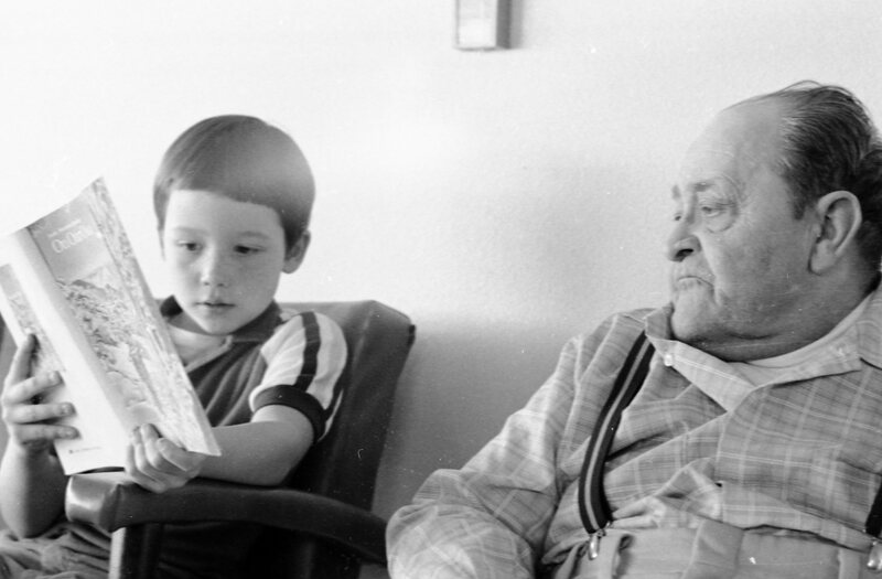 1983 Ackerman Elementary School, Field Trip to Valley View Manor 06