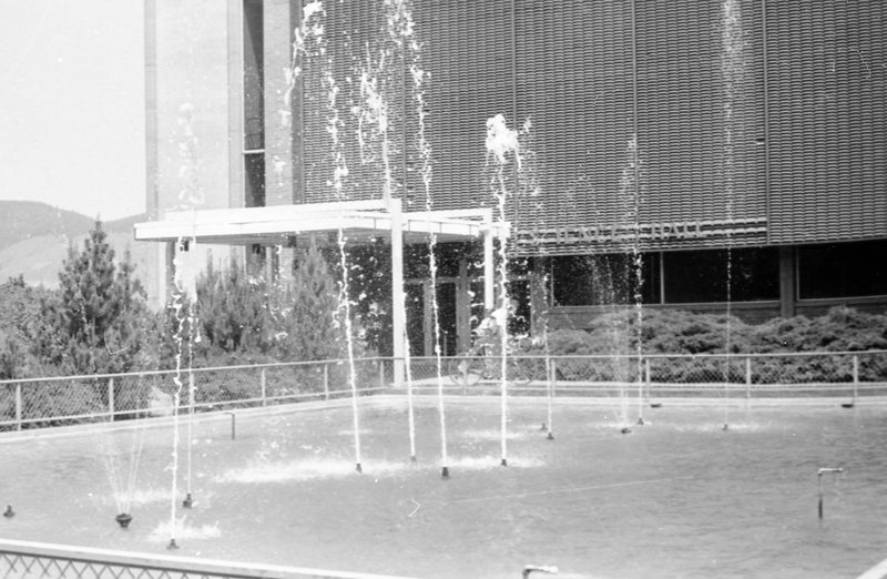 80's Badgley Hall Fountain