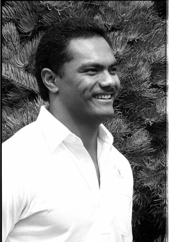 1989 Assistant Football Coach, Savali Vaeao 02