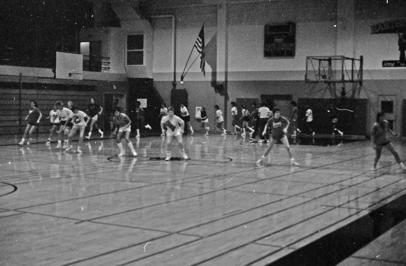 1985 Women's Basketball Practice 11