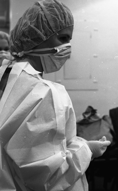1981 Nursing Program, Sterile Attire 05