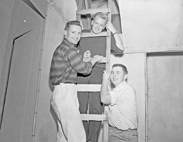 1956-57 "My Three Angels" 3-1