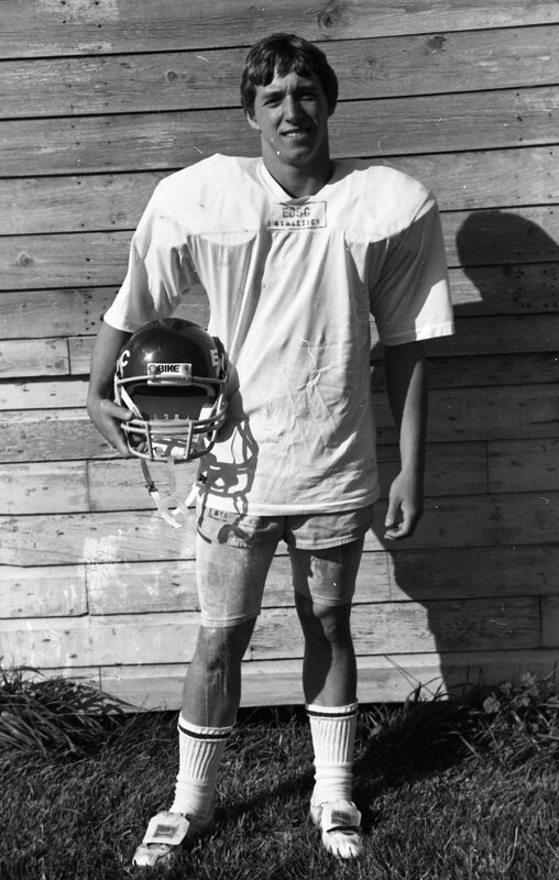 1984 Football Player, October Portraits 15
