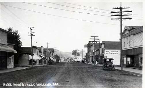 1920+/- Wallowa, Main Street 1