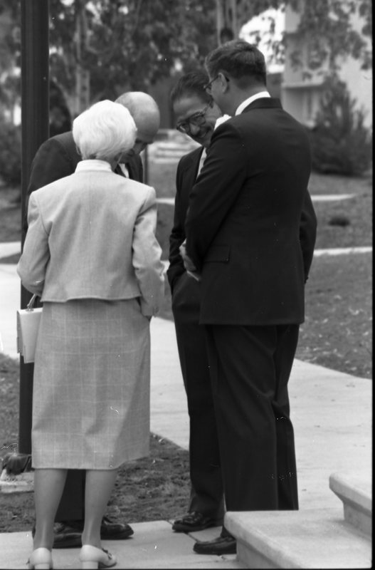 1990 Loso Hall Dedication, Officials 01