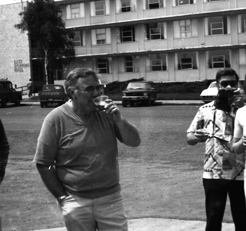 1981 Micronesian Trip, Departure Party 07