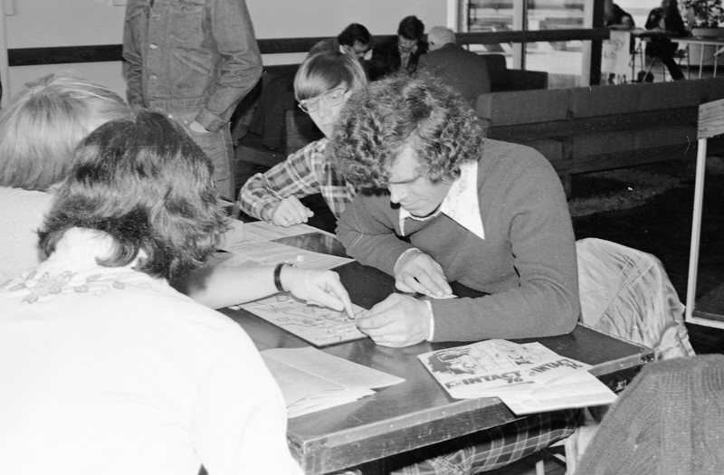 1976 Open House, Information Table 01