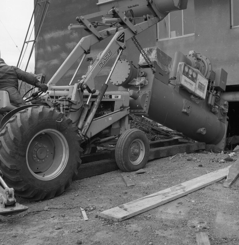 1971 Walter M. Pierce Library Remodel, Boiler 09