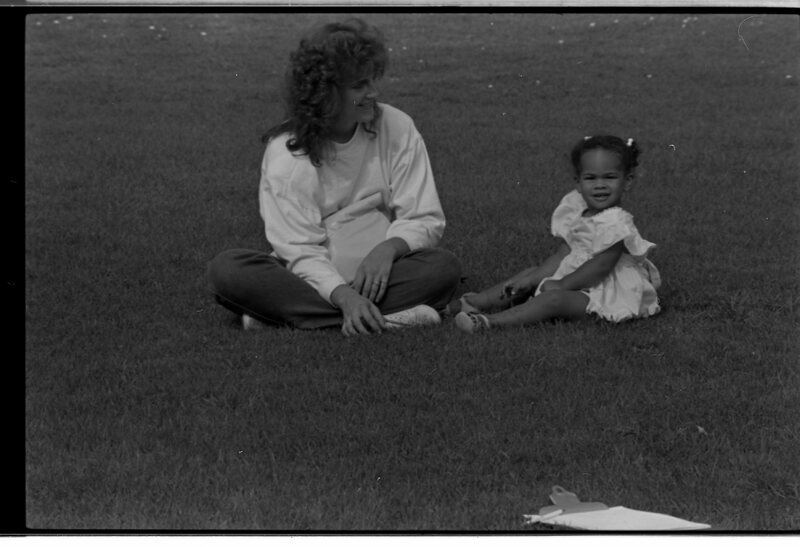 1988 Football Player, Brian Sap and Daughter 05
