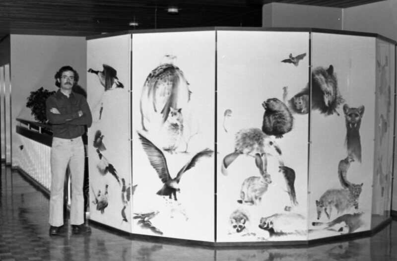 1978 Art, Rick Gibson's Wildlife Panels 02