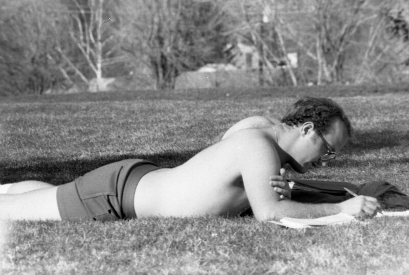 1986 Students, Outdoors in March 41