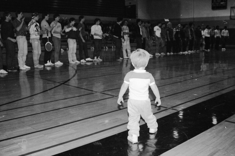 1986 Boy, Athletes Assembly 02