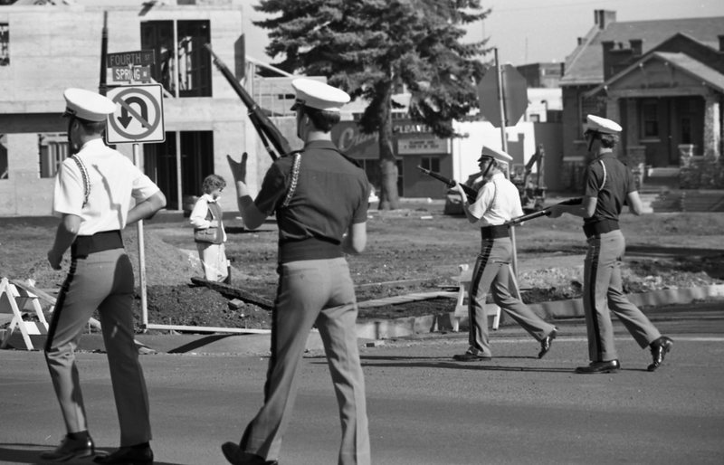 1981 Homecoming Parade, Cadets 01