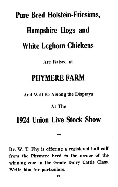 Union Stock Show Ad 28