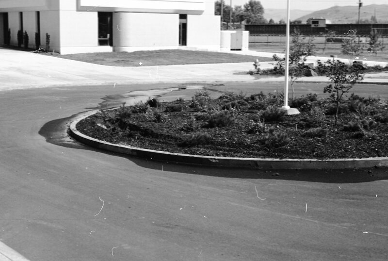 1974 Traffic Circle Damage 02