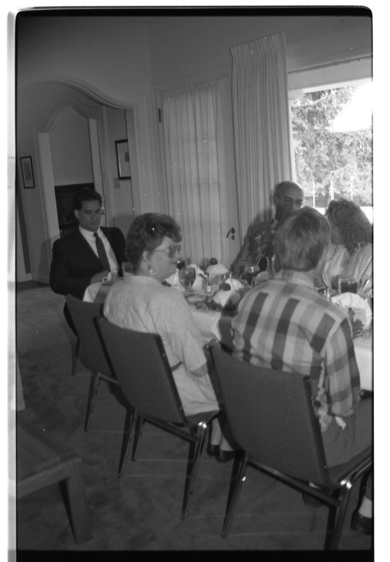 1989 President David Gilbert's House Dinner 01