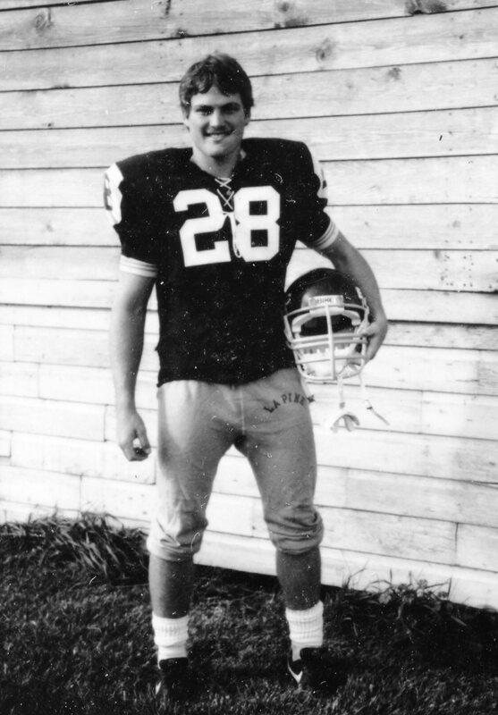 1984 Football Player, October Portraits 22
