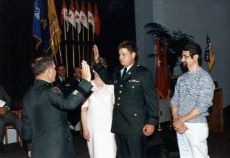 1991 ROTC Ceremony, Oath 21