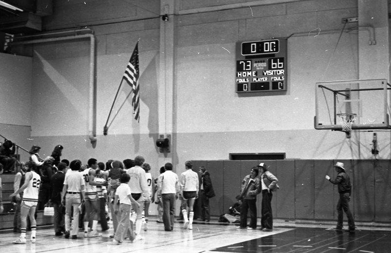 1980 Men's Basketball, February Home Game 33