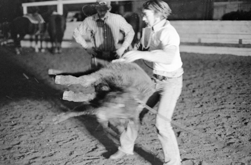 1976 Rodeo, Calf Roping 08