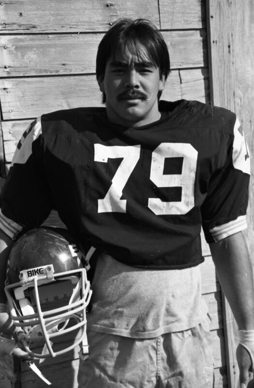 1984 Football Player, October Portraits 48