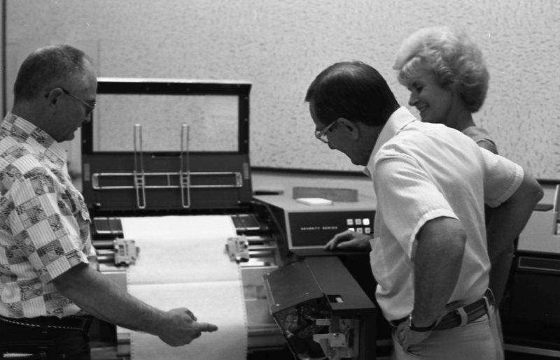 1981 Computer Center, Open House 03