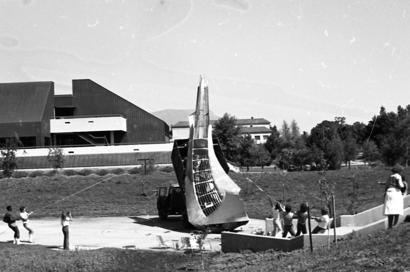 1981 Sculpture, Amphitheater Install 33
