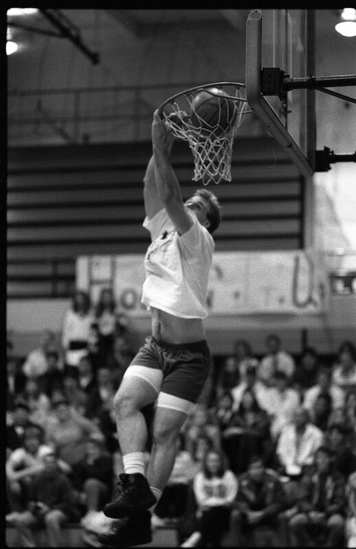 1991 Basketball, Intramural Dunk Contest 05