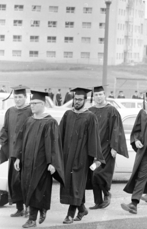1968 Graduation, Graduates Walk 01
