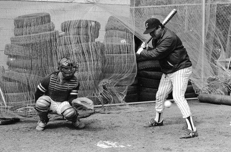 1986 Baseball Players, Practice 02