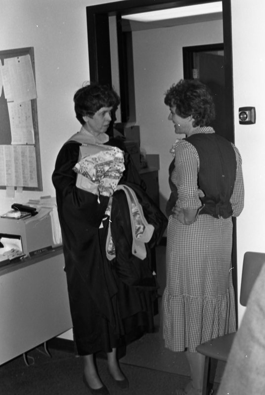 1982 Graduation, Faculty