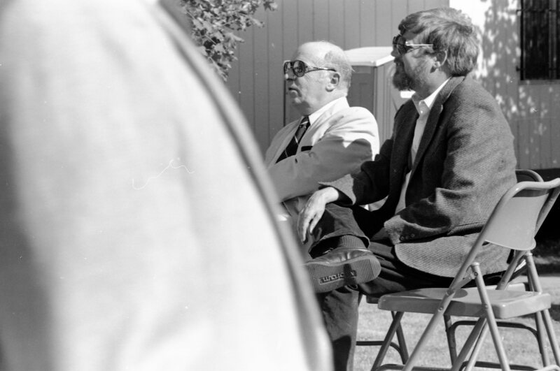 1988 Loso Hall, Groundbreaking Ceremony, Set-up 02