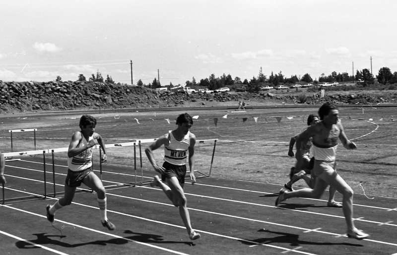 1982 High School Track Meet, Hurdles 01