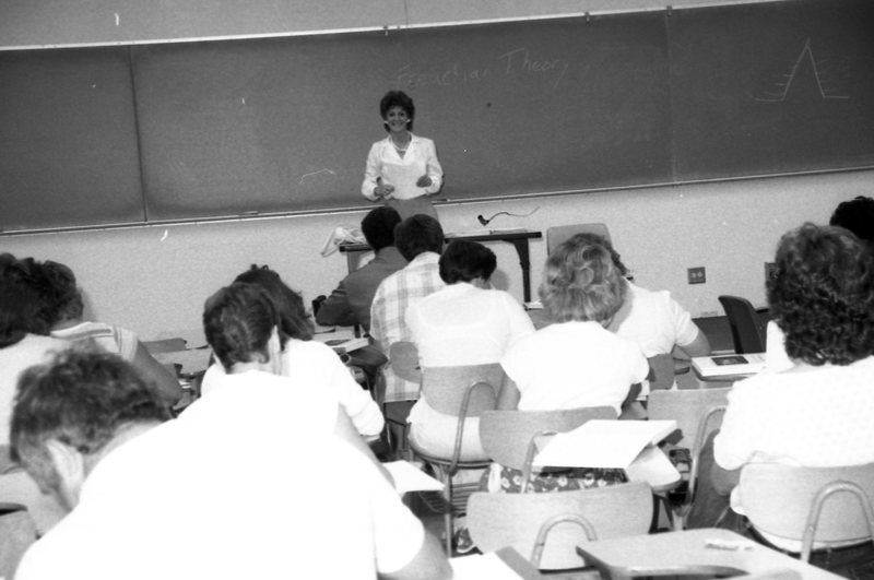 1986 Classroom, Freudian Theory