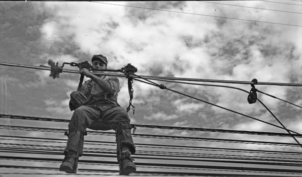 Stringing Telephone Wires 2