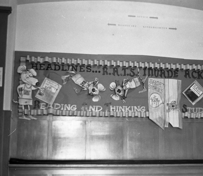 1984 Ackerman Elementary School, Bulletin Board 01