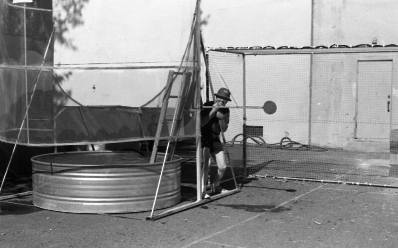 1976 Octoberfest, Dunk Tank with Rodney Briggs 04