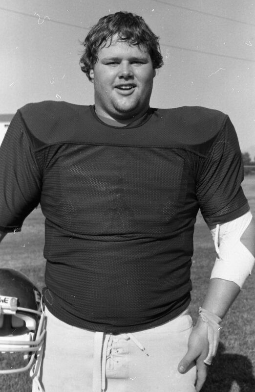 1984 Football Player, October Portraits 88