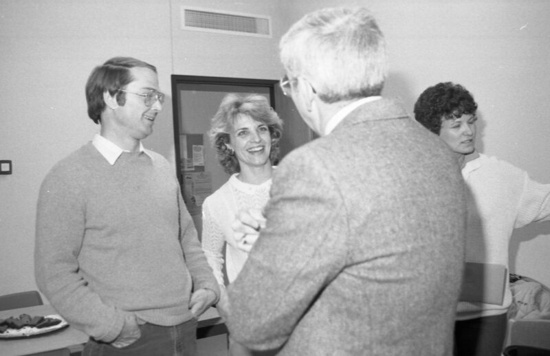 1986 Employee Party, Claudia Jensen Resigns 04