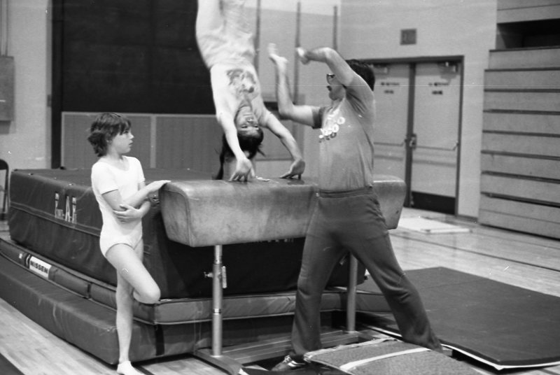 1981 Gymnastics Camp, Vault 01