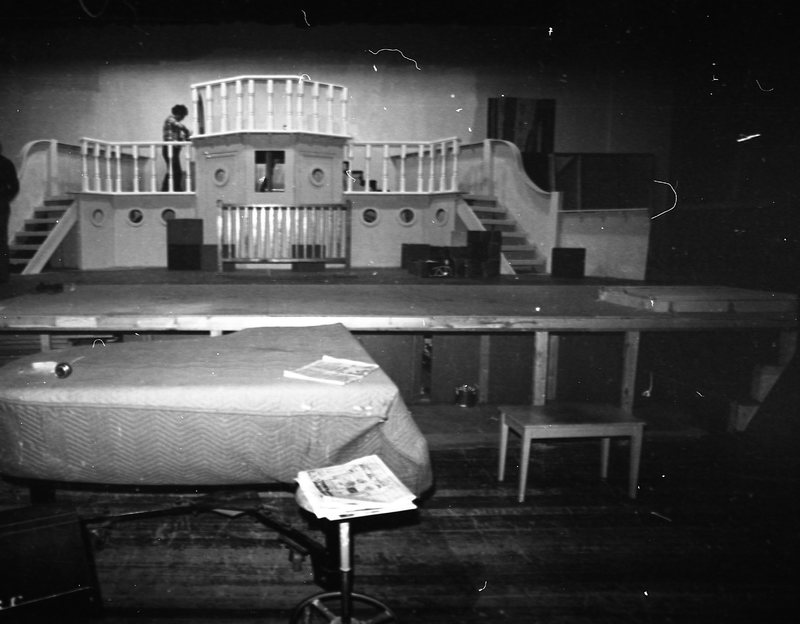 1985 Theater, H.M.S. Pinafore Set Painting 01