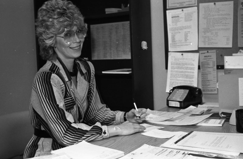 1986 Employee, Unidentified Woman D 01