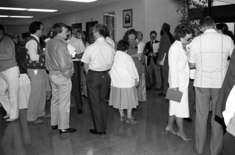 1987 Faculty, September Reception 12