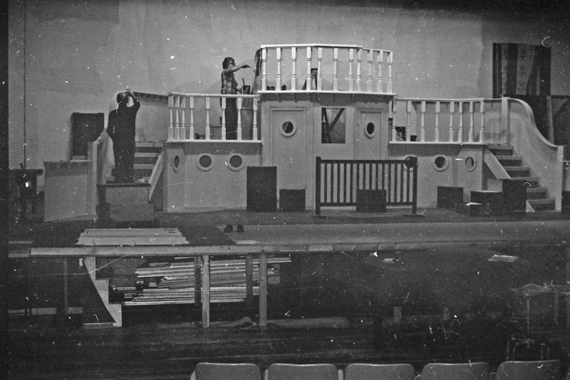 1985 Theater, H.M.S. Pinafore Set Painting 07